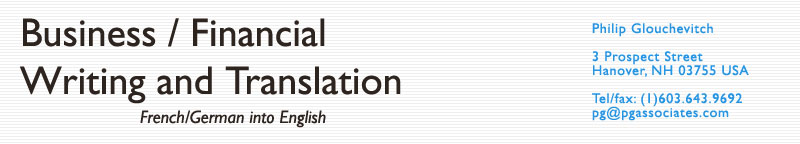 French-English-German Translation